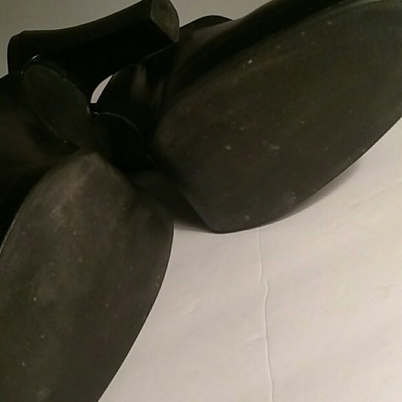 Franco Sarto Black Suede Mule size 10 - Picture 5 of 6